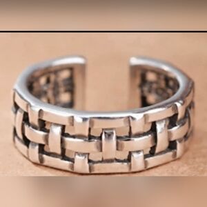 18K White Gold Plate
